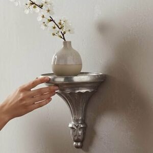Silver Wall Shelf